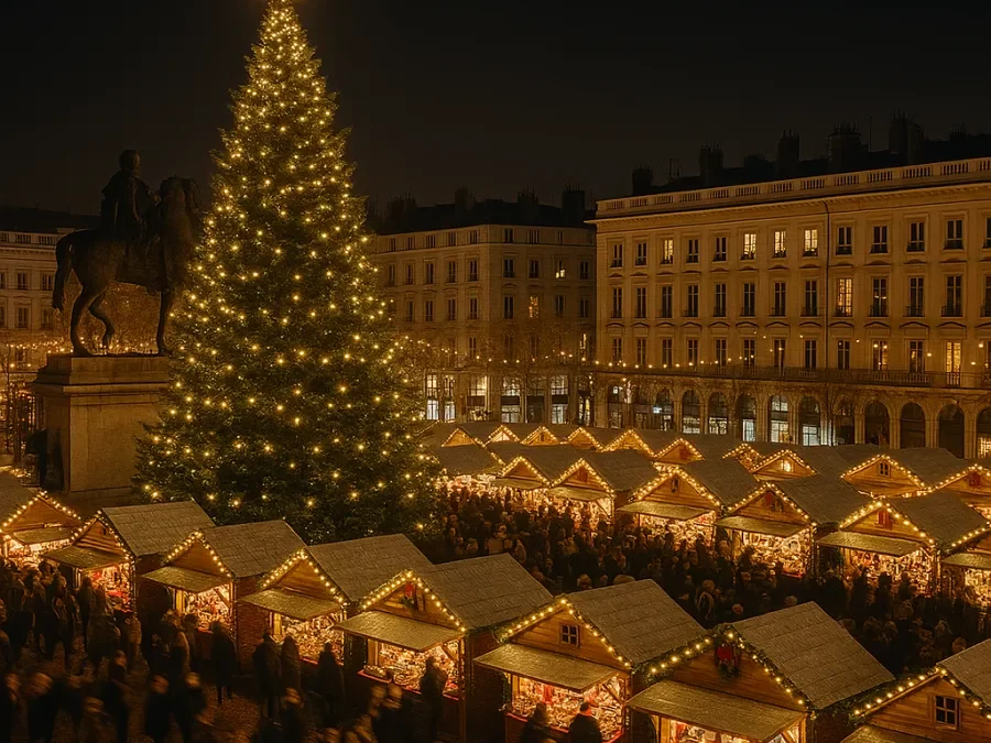 L’histoire du marché de Noël à Lyon – des origines à aujourd’hui